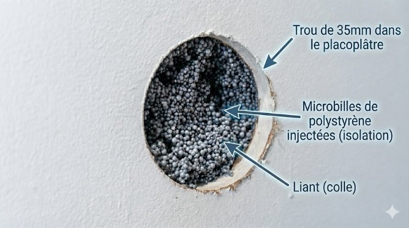 Isoler vos murs creux sans démolition : La solution Inject-Styrène