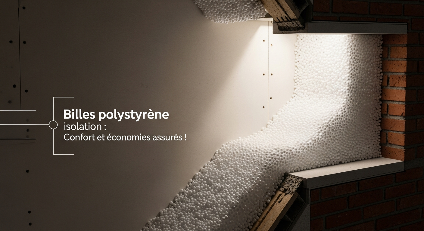 Billes polystyrène isolation : Confort et économies assurés !